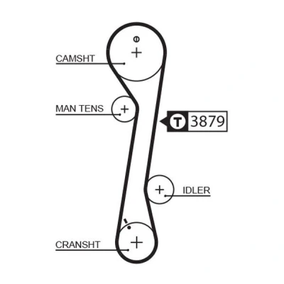 Immagine di GATES FleetRunner Micro V Stretch Fit 5457XS Cinghia Distribuzione 113 1076 25,4 Fibra ottica, HNBR (Nitrile Butadiene Caucciù acrilico idratato)