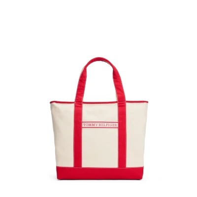 Immagine di Tommy Hilfiger Summer TOTE Unisex Shopping bag, Taglia: One Size, Red