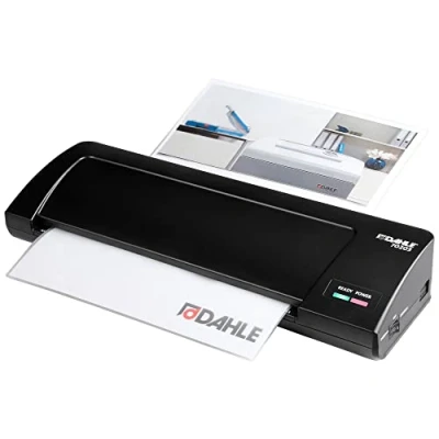 Immagine di Dahle 70203 Plastificatrice (fino a A3, laminazione caldo, 40 secondi, tempo di riscaldamento) nero