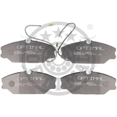 Immagine di OPTIMAL 9430 Kit pastiglie freno Assale anteriore Con contatto segnalazione usura RENAULT: Super 5 Hatchback, ESPACE 2, Hatchback