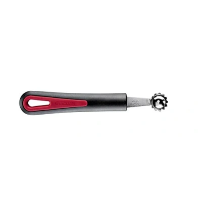 Immagine di Westmark Scavino/Leva picciolo per pomodori, Con lama seghettata, ø 2,1 cm, Lunghezza: 16,6 Acciaio inox/Plastica, Gallant, Nero/Rosso, 29202270