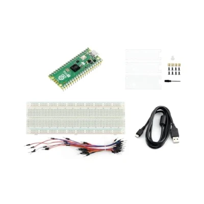 Immagine di Pre saldata Raspberry Pi Pico 2 Starter kit di Schede per Microcontrollori, Basate sul Rasp RP2350 Chip, con Dual core e a Doppia Architettura Design, Funzionanti fino 150 MHz, 4 Elementi