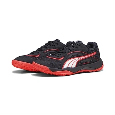 Immagine di Puma Solarstrike II Scarpe da allenamento, Uomo, Taglia: 46, Black/fire orchid/white Tessuto / sintetico