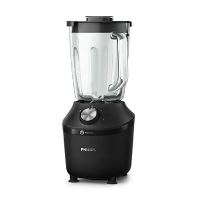 Immagine di Philips Frullatore per Frullati e Smoothie 600W, Caraffa da 2L, App di Ricette, 2 Velocità + Pulse, Lama ProBlend, Tritaghiaccio (HR2291/41)