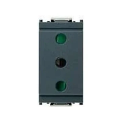 Immagine di VIMAR 16202 PRESA 2P+T 16A P17 GRIGIO