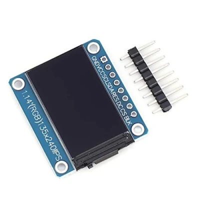 Immagine di 1.14in 8Pin ST7789 TFT Modulo schermo Display IPS componenti elettronici di alta qualità Smart LCD per