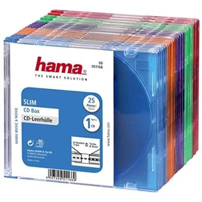 Immagine di Hama 00051166 Trasparente, blu, Arancio, violetto, Verde, Rosso 25 pz.