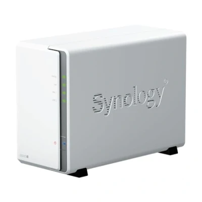 Immagine di Synology DS223j Discstation NAS a 2 bay (Realtek RTD1619B, 4 core, 1,7 GHz, 1 GB DDR4 Ram porta LAN RJ 45 GbE) 8 TB bundle con X HAT3300 4T