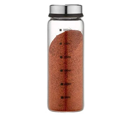 Immagine di Agitatori di sale e pepe con fori scorrimento regolabili Dispenser perfetto per i tuoi sali, 300 ml