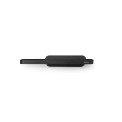 Immagine di Brabantia Mindset Portaoggetti da Doccia con Tergivetro Sistema di Drenaggio dell&#039;Acqua Resistente alla Corrosione Portata 2 kg Materiale Fissaggio Incluso Dark Grey 42 x 9 cm