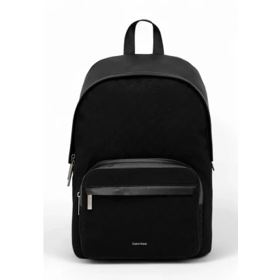 Immagine di Calvin Klein MUST Round Zaino, Uomo, Taglia: One Size, Twill mono black