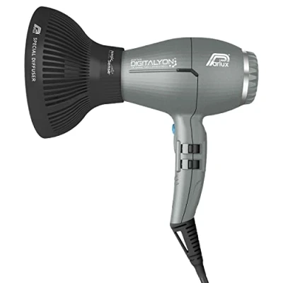 Immagine di Parlux Digitalyon &amp; Magic Sense Glitter Grey Haardroger Hair Styling Tool, Donna, Taglia: One Size,