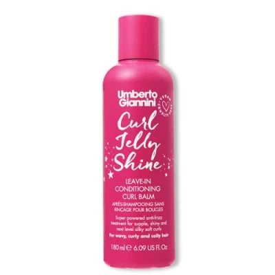 Immagine di Umberto Giannini Curl Jelly Shine Balsamo idratante per ricci e onde bobine, 180 ml (1 confezione)