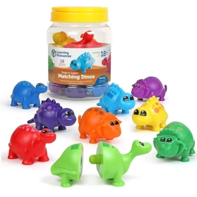 Immagine di Learning Resources Snap n Learn Matching Dinos