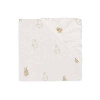 Immagine di Jollein Happy Miffy Nougat 511 501 67094 Lenzuolo con angoli elasticizzati (40 x 80 cm)