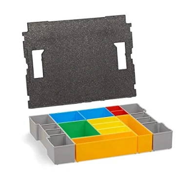 Immagine di Boxen Set Inserti Sistema Normativo con Pannelli Copertura per Bosch Sortimo L BOXX 102 Anche Adatto il Nuovo G4 Modello 102, H3