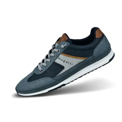 Immagine di bugatti 321 a3a01, Stringata Uomo, Blue Dark Blue, 41 EU