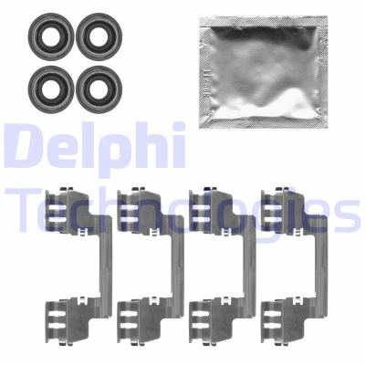 Immagine di DELPHI LX0616 Kit accessori, Pastiglia freno
