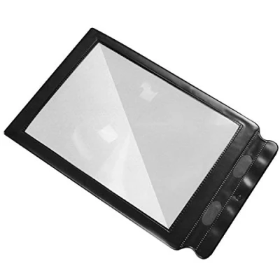 Immagine di DUUDAH Handheld Reading Magnifier with,Handheld Magnifying Glass,Handheld Magnifier,Reading Glass Lens Magnification 1PC 5X Large Big A4 Full Page Sheet Book