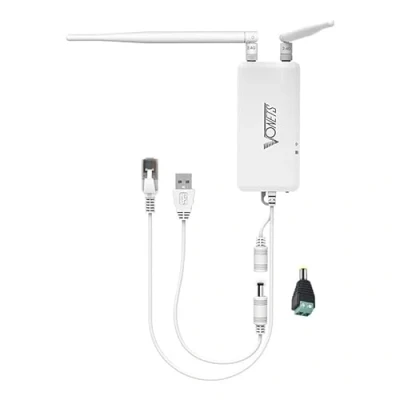 Immagine di VONETS Industriale 2,4GHz Seriale Porta Server Ripetitore WiFi Ponte Router Ethernet Wireless, estensore del segnale hotspot per medici, telecamera IP, PLC, AGV, dispositivi di rete VAP11S 232