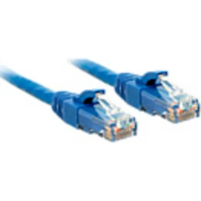 Immagine di LINDY 48023 RJ45 cavo di rete, patch CAT 6 U/UTP 15.00 m Blu 1 pz.