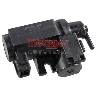 Immagine di METZGER 08920059 Convertitore pressione, Turbocompressore Valvola elettromagnetica elettrico pneumatico BMW: X5, 1 Hatchback, Coupe