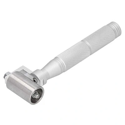 Immagine di Rullo Manuale a Pressione, Pressione in Acciaio Inossidabile da 40 Mm per Cucitura Piatta Strumento Fai Te la Decorazione della Casa