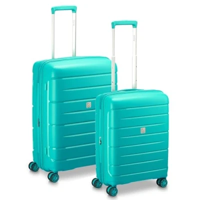 Immagine di MODO BY RV RONCATO STARLIGHT 3.0 set valigie Medio e Cabina, espandibile con sistema di chiusura TSA Mint Green