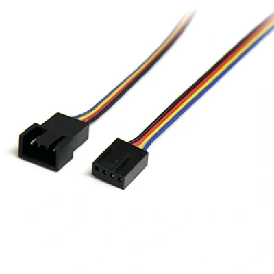 Immagine di StarTech.com Cavo di estensione per alimentatore ventola 4 pin 12&#039;&#039;, M/F, PWM (M) a (F), FAN4EXT12
