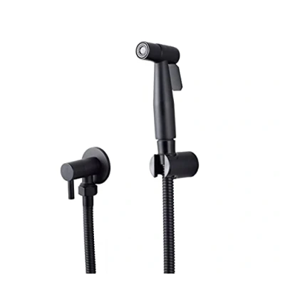 Immagine di LOSCHEN] spruzzatore del Bidet per la Toilette, Doccia WC Doccetta Bidet, Kit di in Acciaio Inossidabile (Nero)