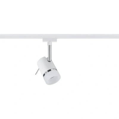 Immagine di Paulmann Pipe Lampada per sistema su binario URail GU10 10 W LED (monocolore) Cromo, Bianco