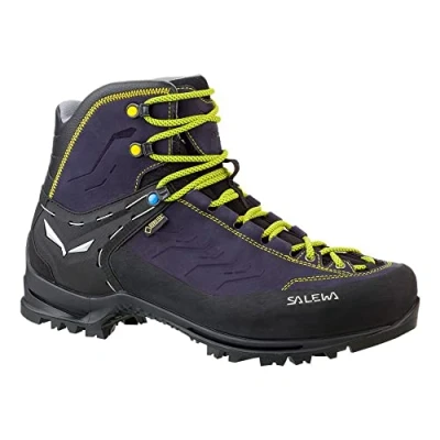 Immagine di Salewa Rapace GTX Scarponi da montagna, Uomo, Taglia: 46, Night black/kamille Pelle e tessuto
