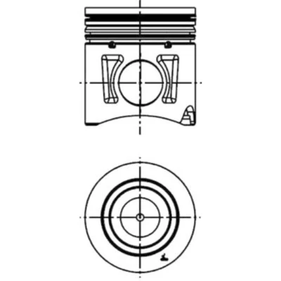 Immagine di Pistone KOLBENSCHMIDT 40339600