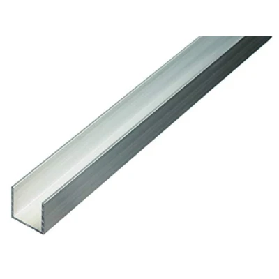 Immagine di Alberts 473808 Profilo a U alluminio, naturale 1000 x 6 mm