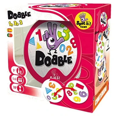 Immagine di Dobble Forme e numeri, Asmodee DOBCF01ES) Lingua Spagnola