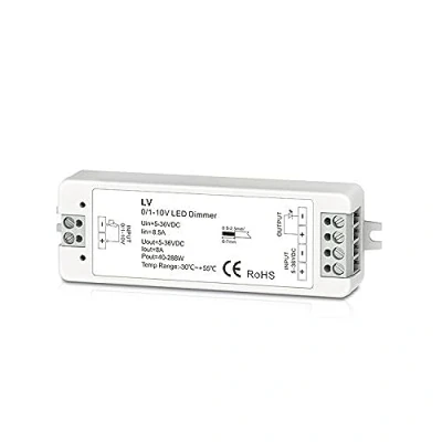 Immagine di 0/1 10V 1CH 8A Dimmable Switches Led Driver 1 Channel 0 Constant Voltage Dimmer Dimming Controller PWM 5 36V