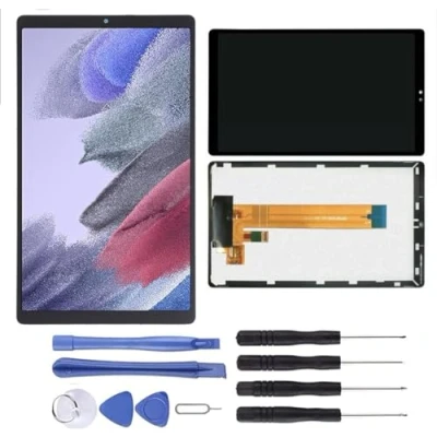 Immagine di NB+ Touch screen LCD di ricambio per Samsung Galaxy Tab A7 Lite 8.7 pollici 2021 unità visualizzazione digitalizzatore pannello frontale in vetro nero con strumenti (Tab Wi Fi SM T220)