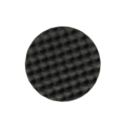 Immagine di Mirka spugna per lucidare Ø150mm x 25mm / nera ondulata/per lavori di rifinitura e lucidatura/per lucidatura Polarshine 1 confezione