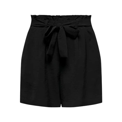 Immagine di Shorts Only Onlmette Lavender Paperbag Noos W Nero IT 40