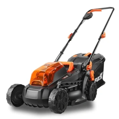 Immagine di Tagliaerba Tosaerba a batteria 2x20V FUXTEC FX E1RM20 larghezza di taglio 33cm /sacco raccoglierba 35L senza batterie e caricatore