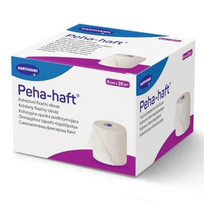 Immagine di Peha haft 932446 benda elastica coesiva 20 m x 4 cm latex free
