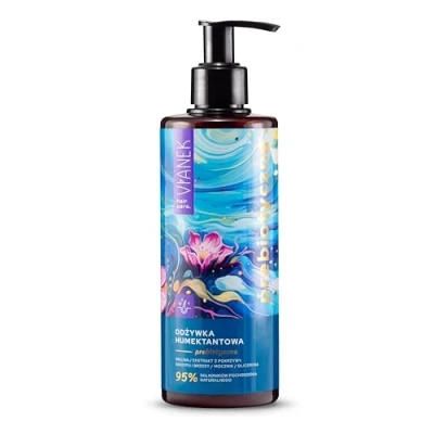 Immagine di VIANEK Balsamo Idratante 300 ml Condizionatore Umettante Prebiotico Vegan per Capelli Secchi Dona Lucentezza ai