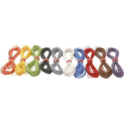 Immagine di TAMS Elektronik 73 10099 12 C Cavo per modellismo ferroviario 1 x 0.05 mm² Colorato