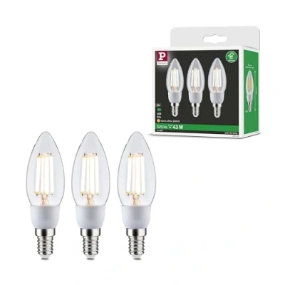 Immagine di Paulmann 29133 LED (monocolore) ERP A (A G) E14 2.5 W Bianco caldo (Ø x A) 35 mm 113 3 pz.
