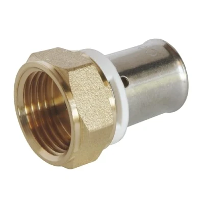 Immagine di Somatherm for You Connessione giusta per essere croccanti il tubo Ø12 Fermers 12/17 dado femmina (3/8 &#039;&#039;), consente di collegare un diametro