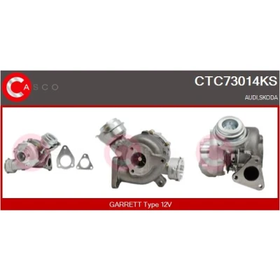 Immagine di CASCO CTC73014KS Turbina Turbocompressore a gas scarico AUDI: A4 B7 Avant, B6 A6 C6 Avant