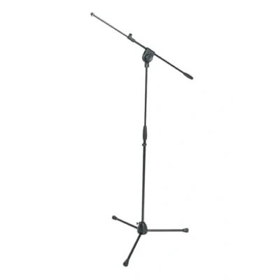 Immagine di Proel PRO200BK Asta per Microfono a giraffa telescopica con base tripoide alluminio, Nero Opaco.
