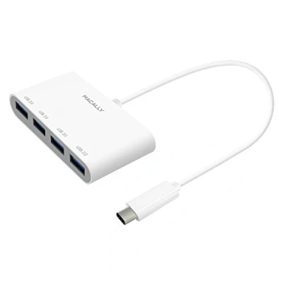 Immagine di Macally UCHUB4 Hub USB a 4 porte per MacBook, MacBook Pro