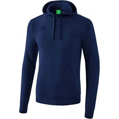 Immagine di Erima Basic Uni, Felpa con Cappuccio Uomo, Blu (New Navy), M