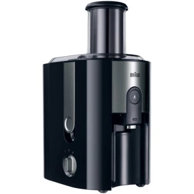 Immagine di Braun MULTIQUICK5 Centrifuga J500 con Sistema di CENTRIFUGAZIONE RAPIDA IN 15 secondi, Ampio Accesso da 75mm, Vaschetta per polpa 2L, Antigoccia, Sicurezza a 4 Vie,FILTRO ACCIAIO